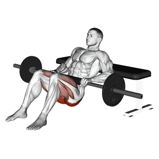 Hip Thrust con barra